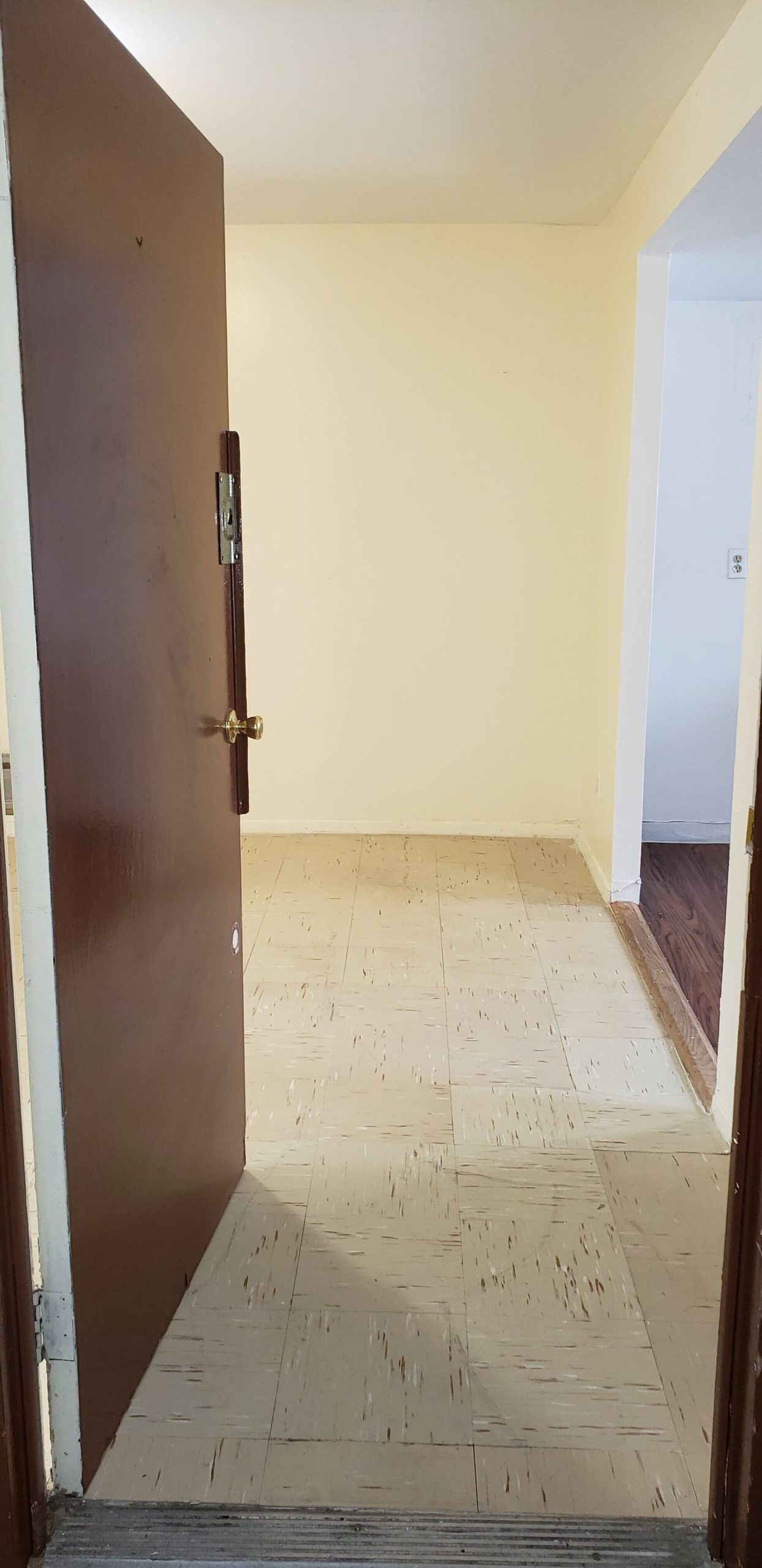 Entry corridor apartment view