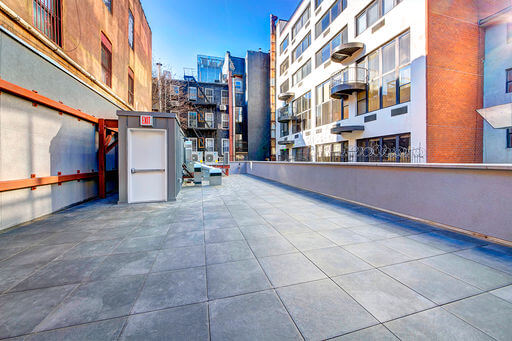 Empty terrace view apartment